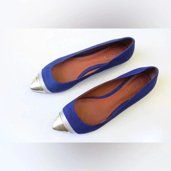 Schutz cap toe flats - Picture 3 of 11
